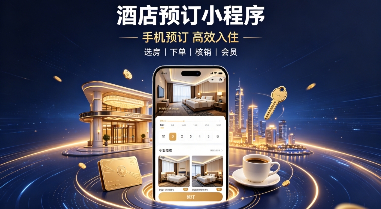 酒店自营预订小程序定制开发实战案例|南宫NG28本地门店私域小程序开发运营全解析
