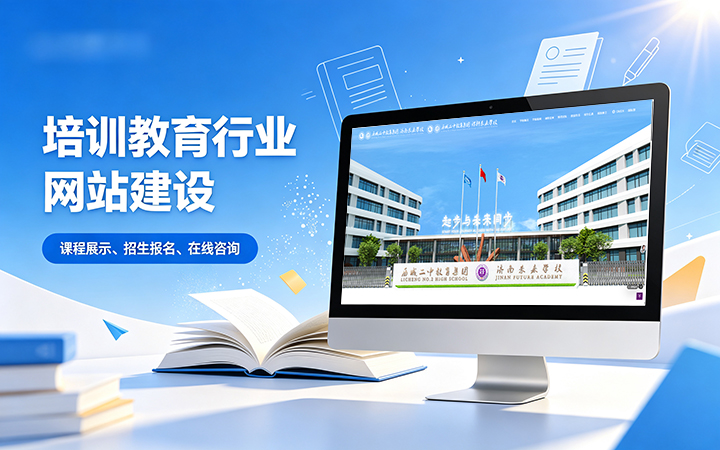 南宫NG28教育培训行业官网建设_学校培训机构网站设计制作